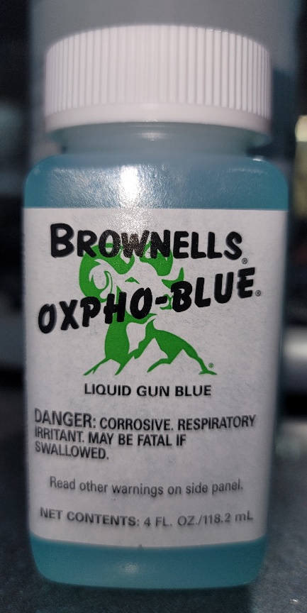Oxpho-Blue LIQUID Bluing formula
